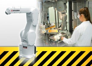 MELFA SafePlus - istovremeni rad robota i ljudi u zajedničkom radnom prostoru