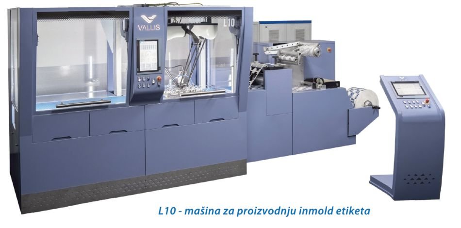 Vallis Technologies mašina za proizvodnju inmold etiketa