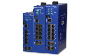 Upravljani industrijski PoE+ Ethernet svičevi ESWGP serije
