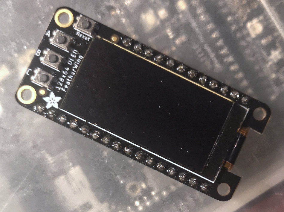 FeatherWing OLED sh1107