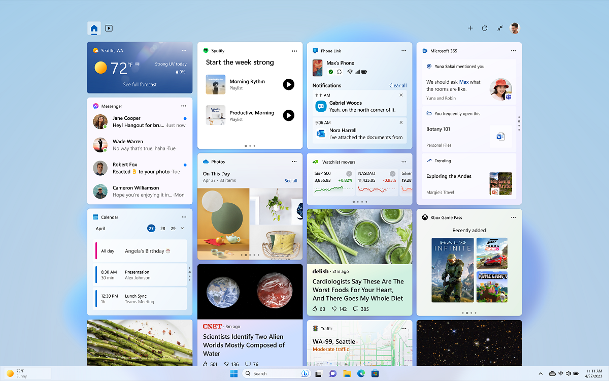 Widgets