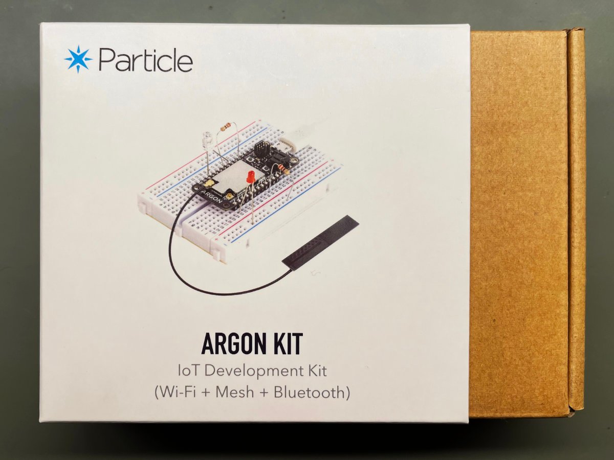 Particle Argon Starter Kit box